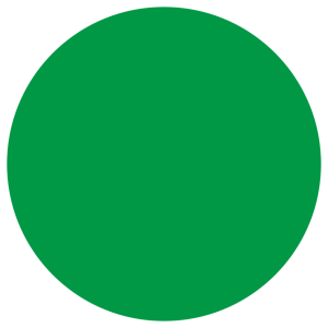 Т-2377 - Таблички на металле безопасности «Зеленый круг» (для слабовидящих)